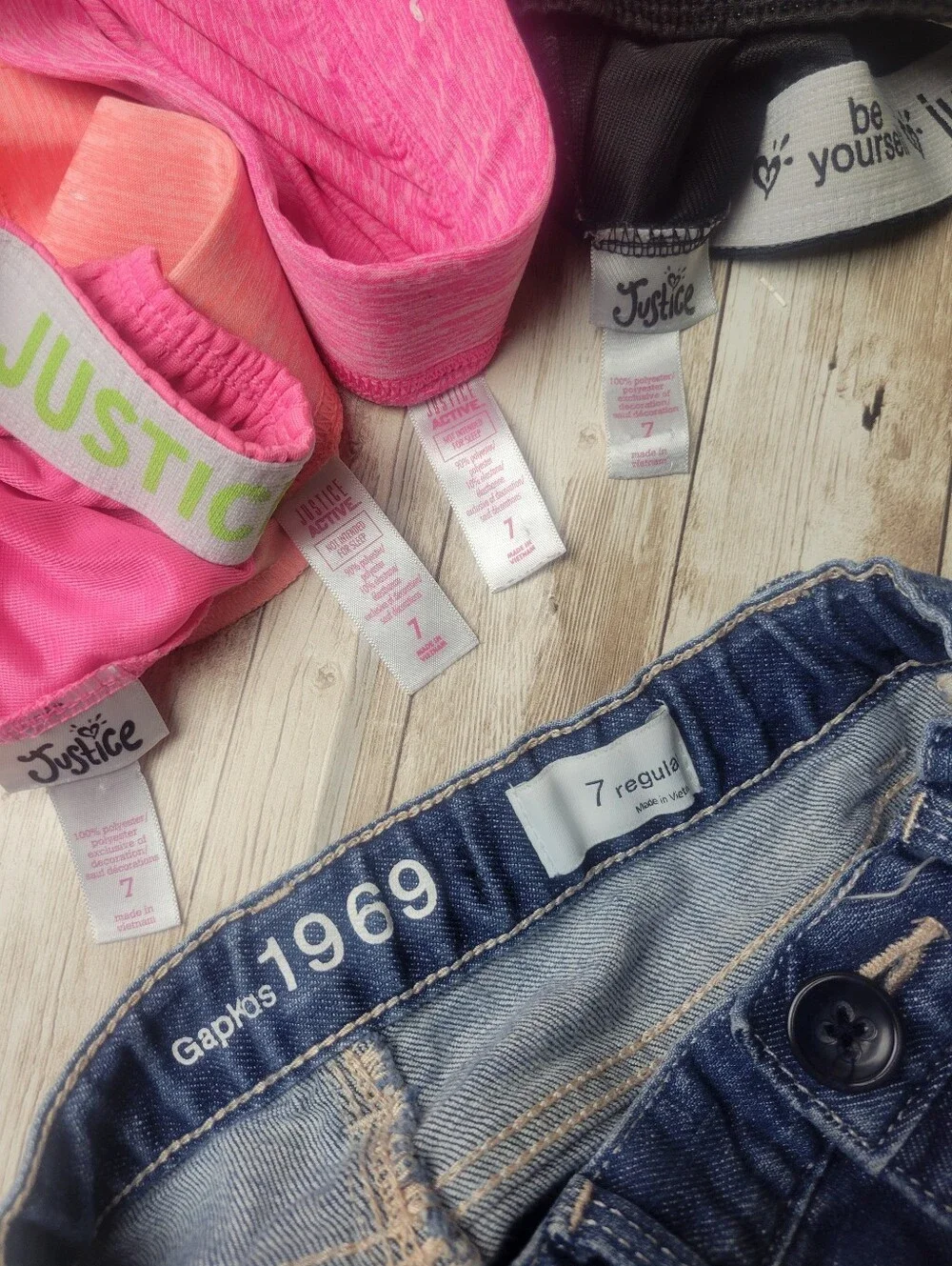 Girls Summer Clothes Bundle Shorts Skirt Justice Size 7